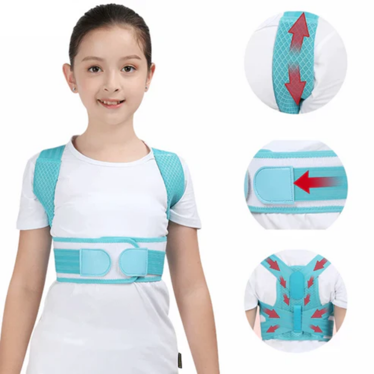Correcteur de Posture Réglable pour Enfants et Adolescents