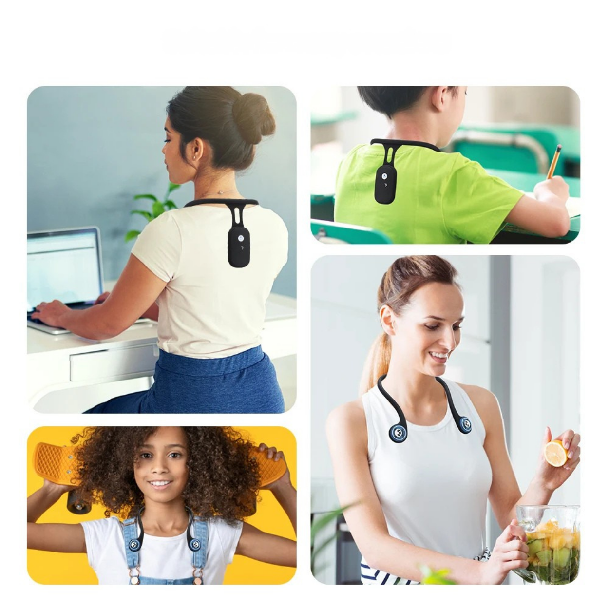 Correcteur de posture intelligent en silicone