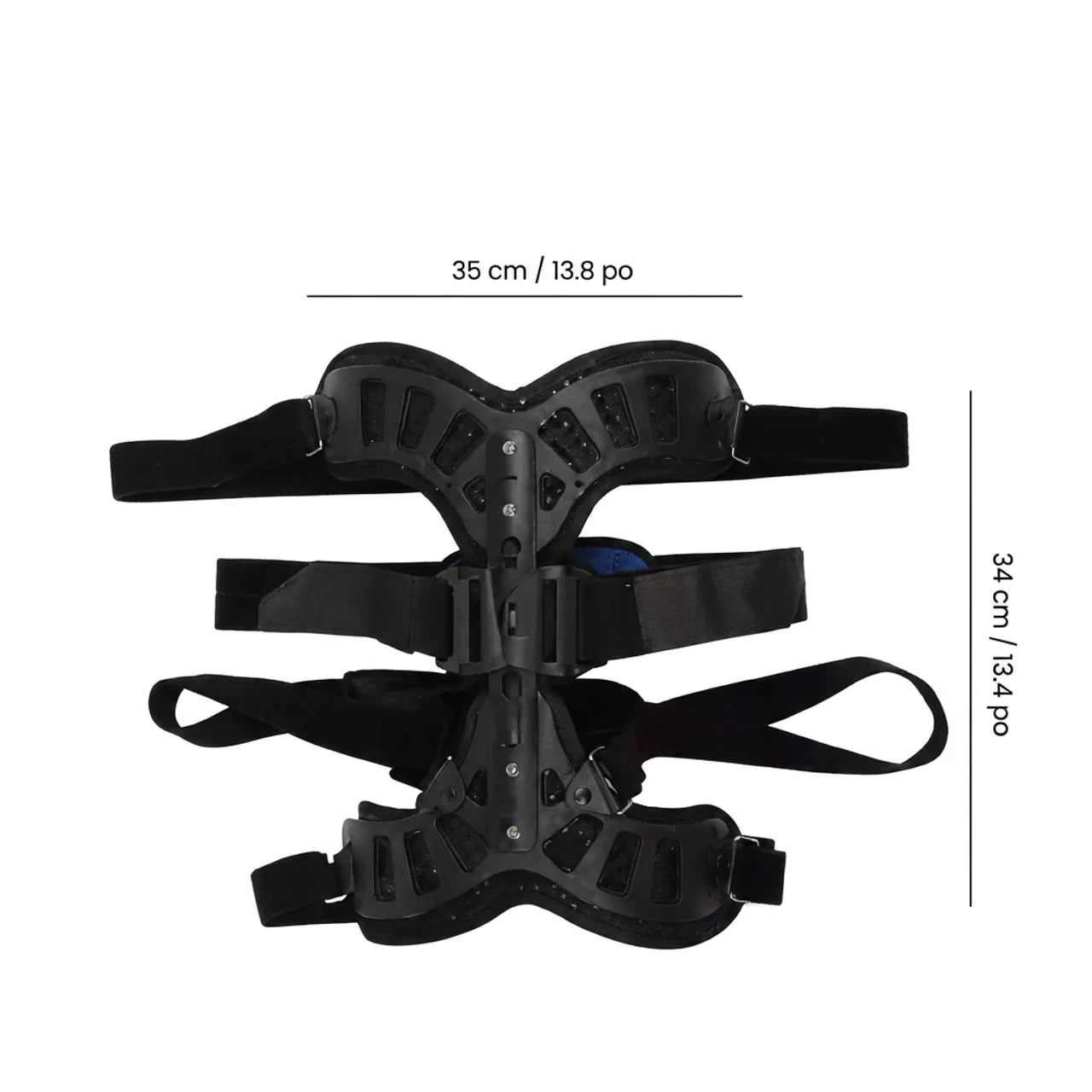 Correcteur de Posture Orthopédique Réglable pour Scoliose