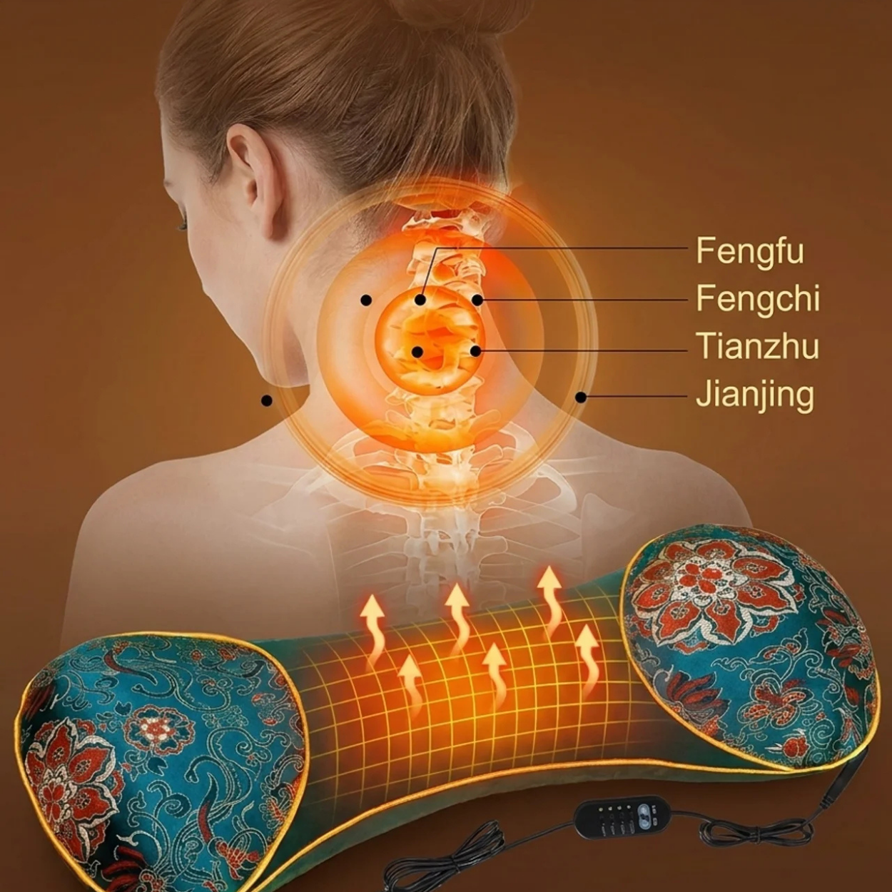 Coussin Cervical Chauffant à l’Armoise USB