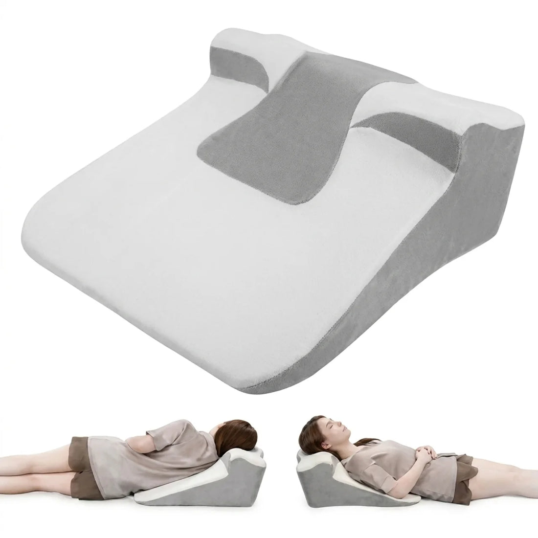 Coussin Orthopédique Incliné Anti Reflux & Anti Ronflement