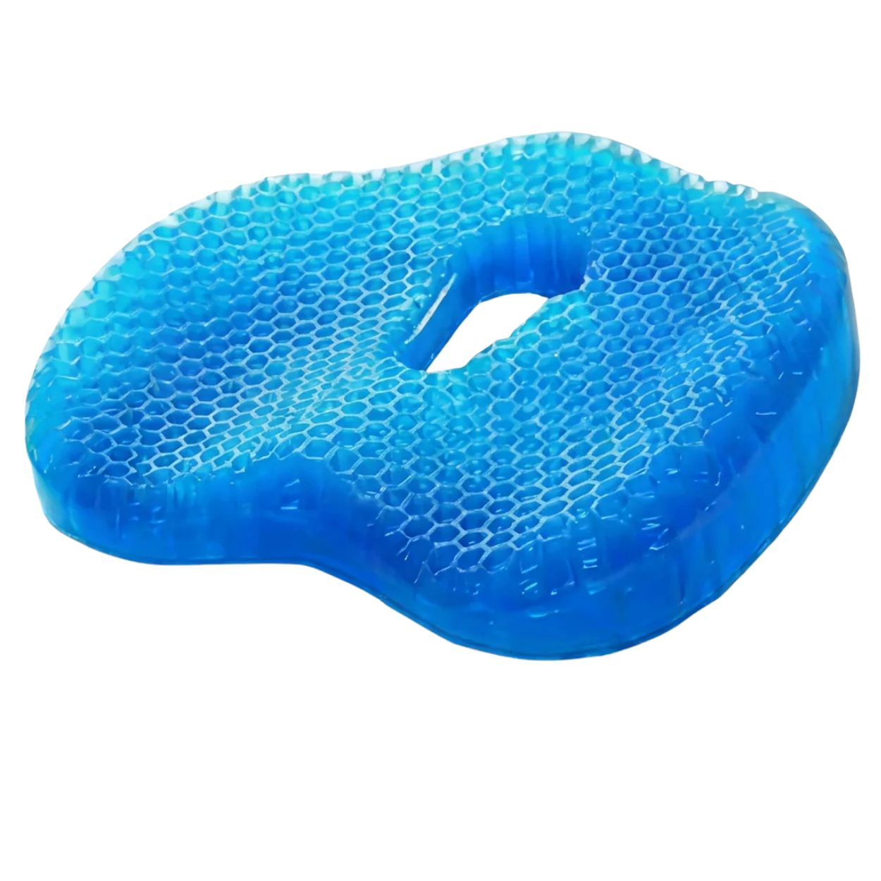 Coussin de Siège Rafraîchissant en Gel Nid d’Abeille Ergonomique Respirant et Confortable