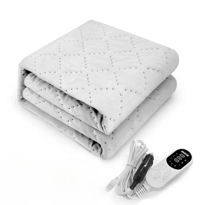 Couverture Chauffante 12V pour Voiture Hiver pour Camping Car et Camions