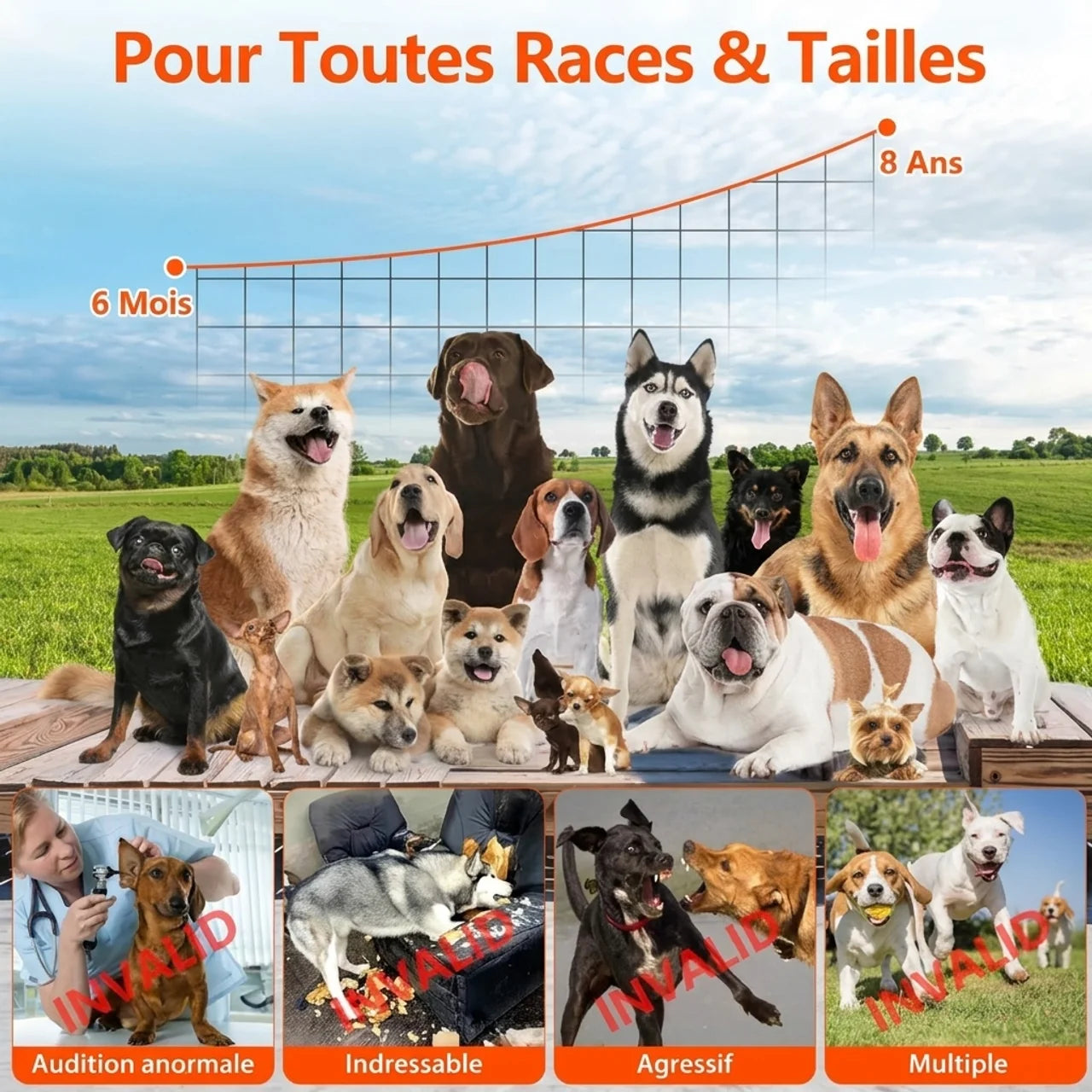 Dispositif Anti Aboiement Ultrason Chien