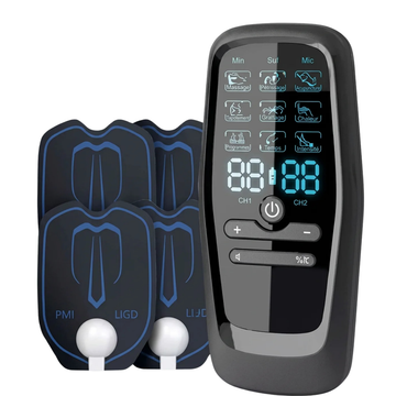 Électrostimulateur EMS TENS Rechargeable 9 Modes 30 Intensités