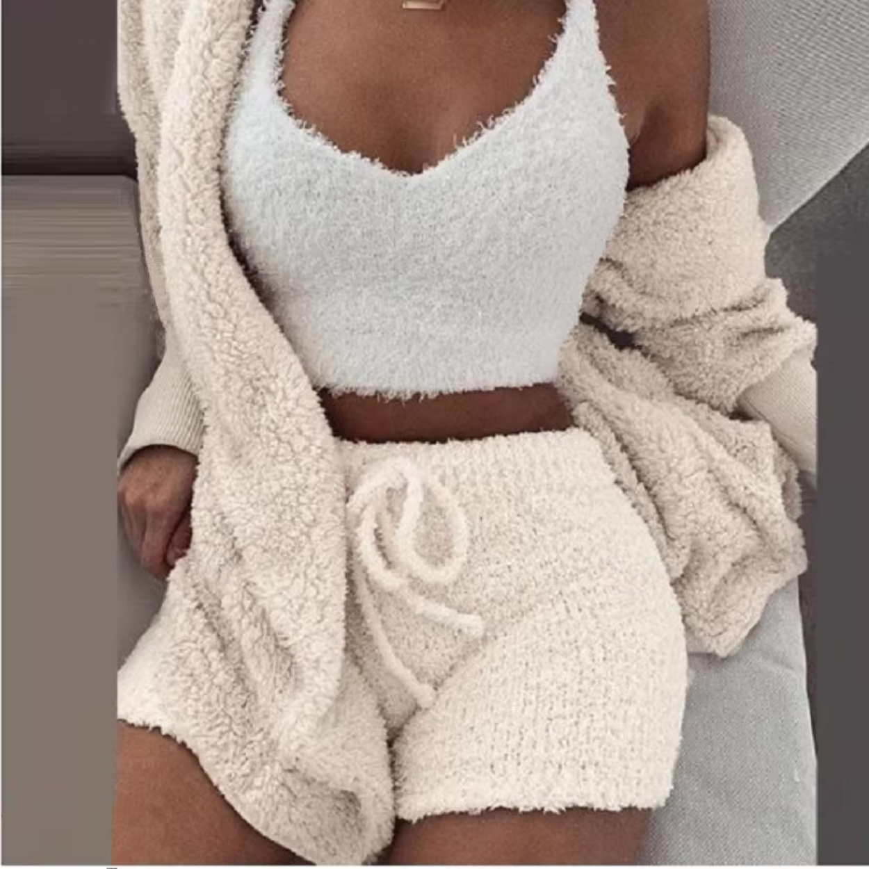 Ensemble Pyjama Moelleux Élégance Maison