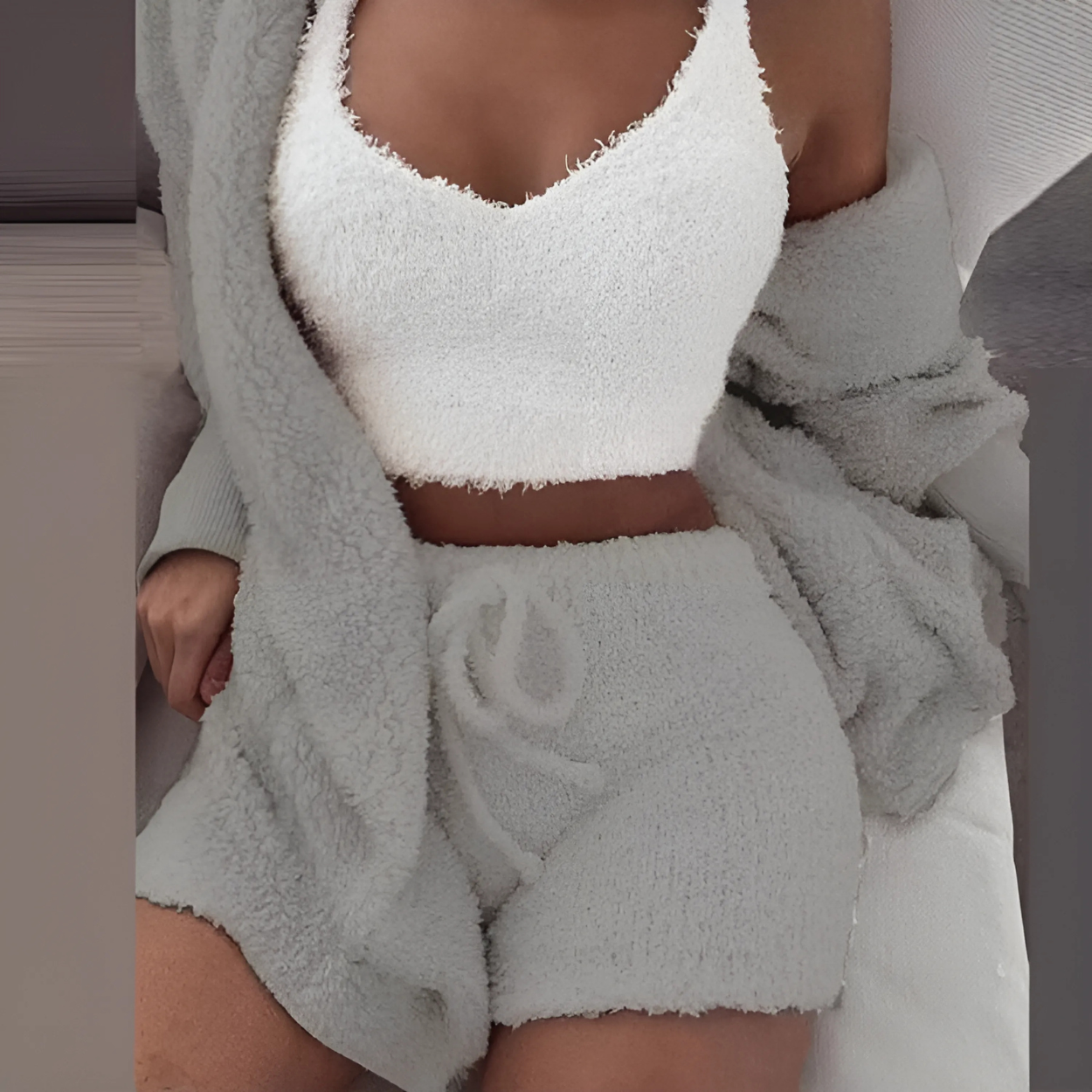 Ensemble Pyjama Moelleux Élégance Maison