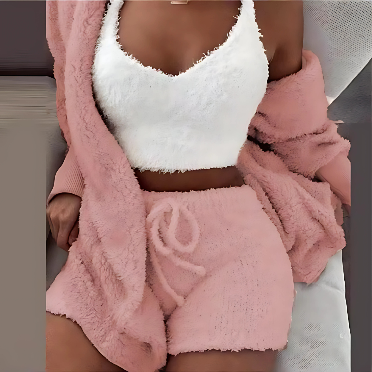 Ensemble Pyjama Moelleux Élégance Maison