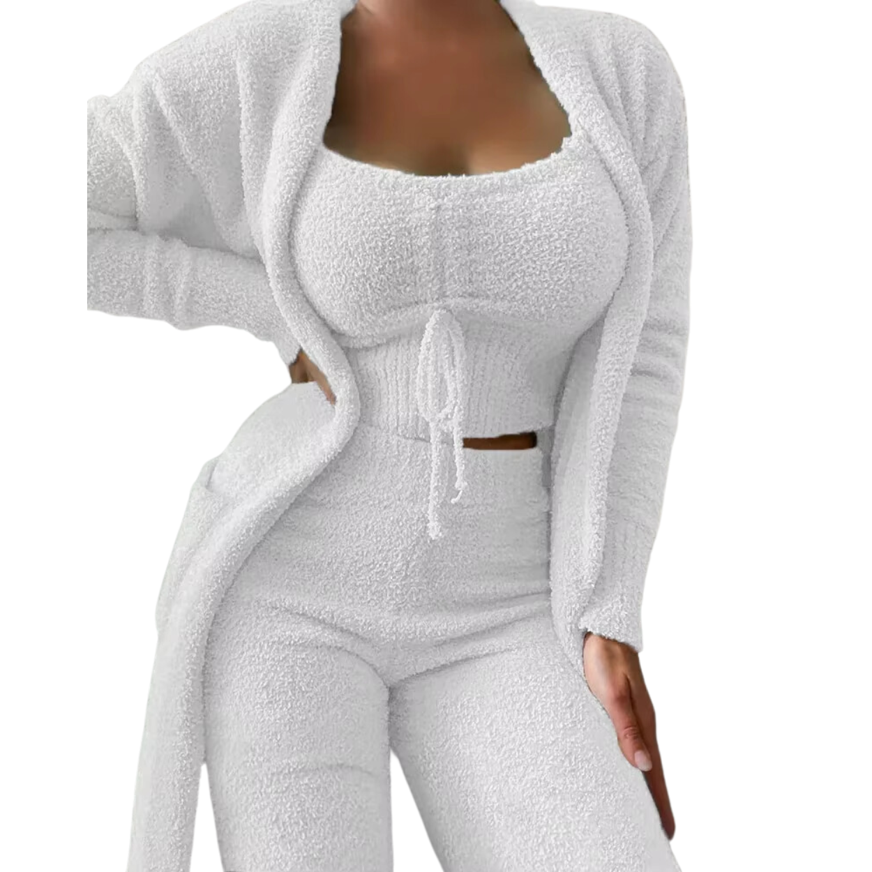 Ensemble Pyjamas Velours Confort & Élégance