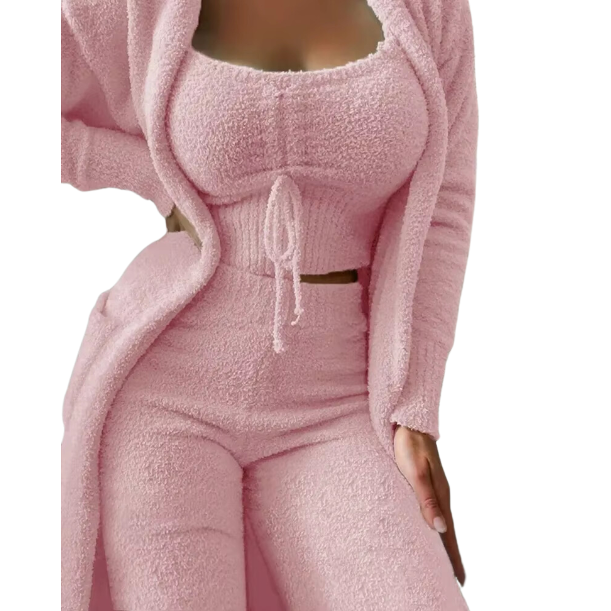 Ensemble Pyjamas Velours Confort & Élégance