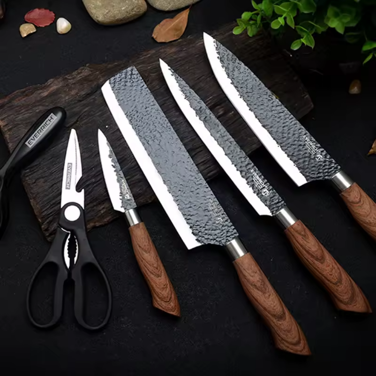 Ensemble de couteaux de cuisine forgés