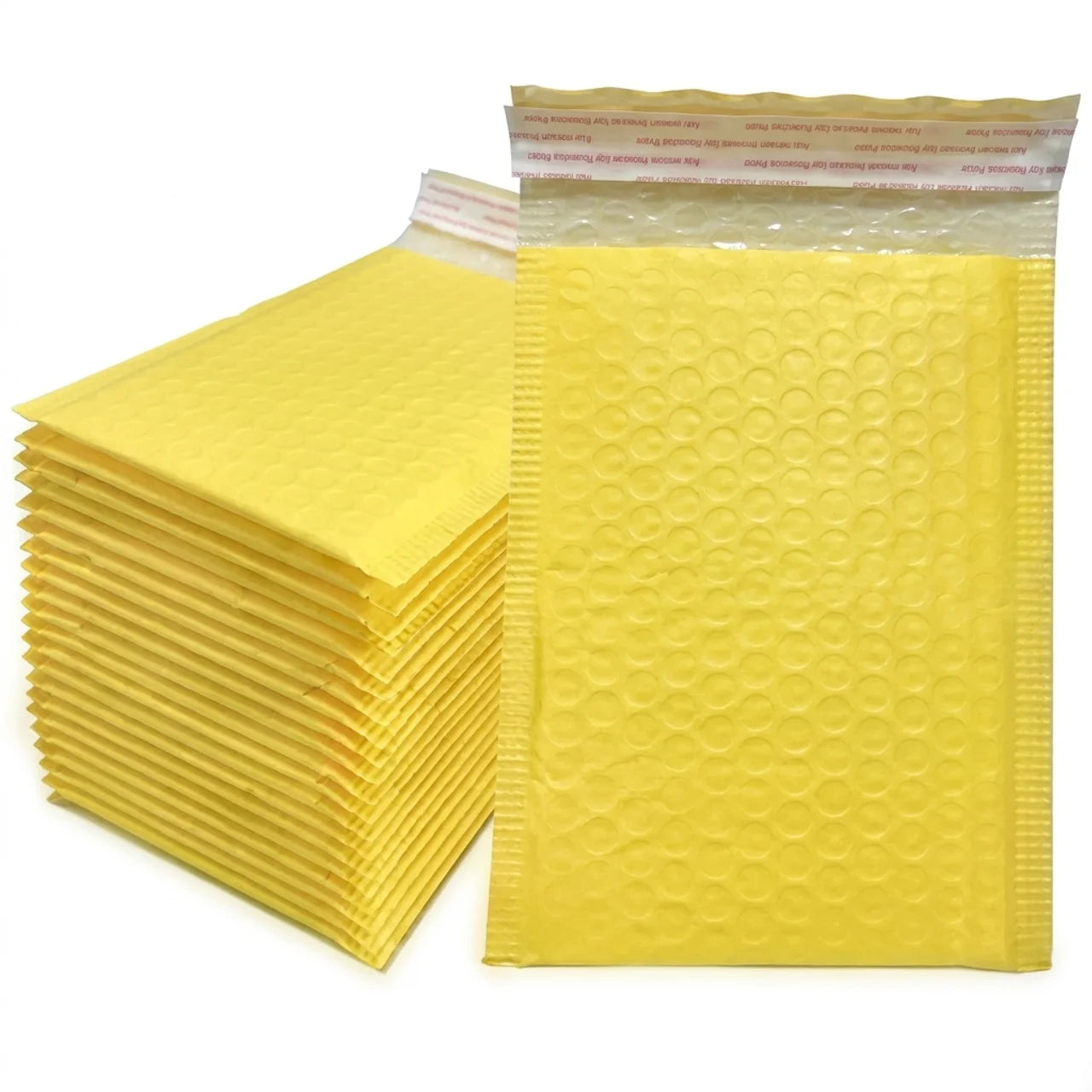 Enveloppes Bulles Colorées Lot de 50 Pochettes d’Expédition Imperméables Autocollantes