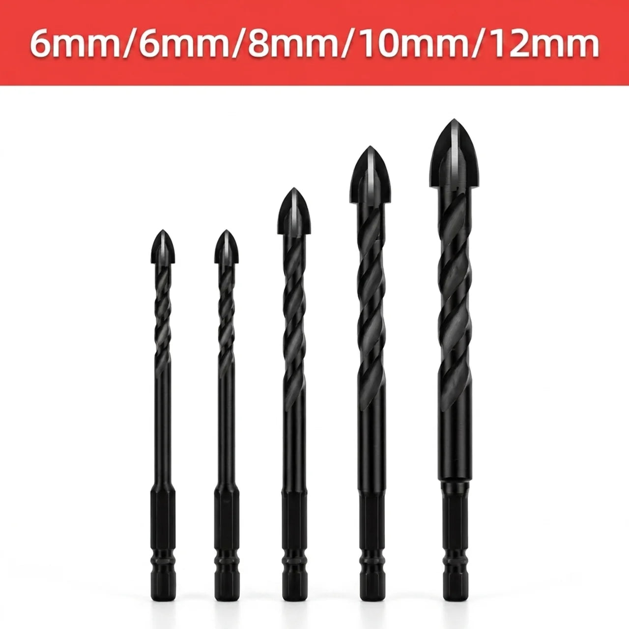 Foret Multi Matériaux Carbure Arêtes Professionnel