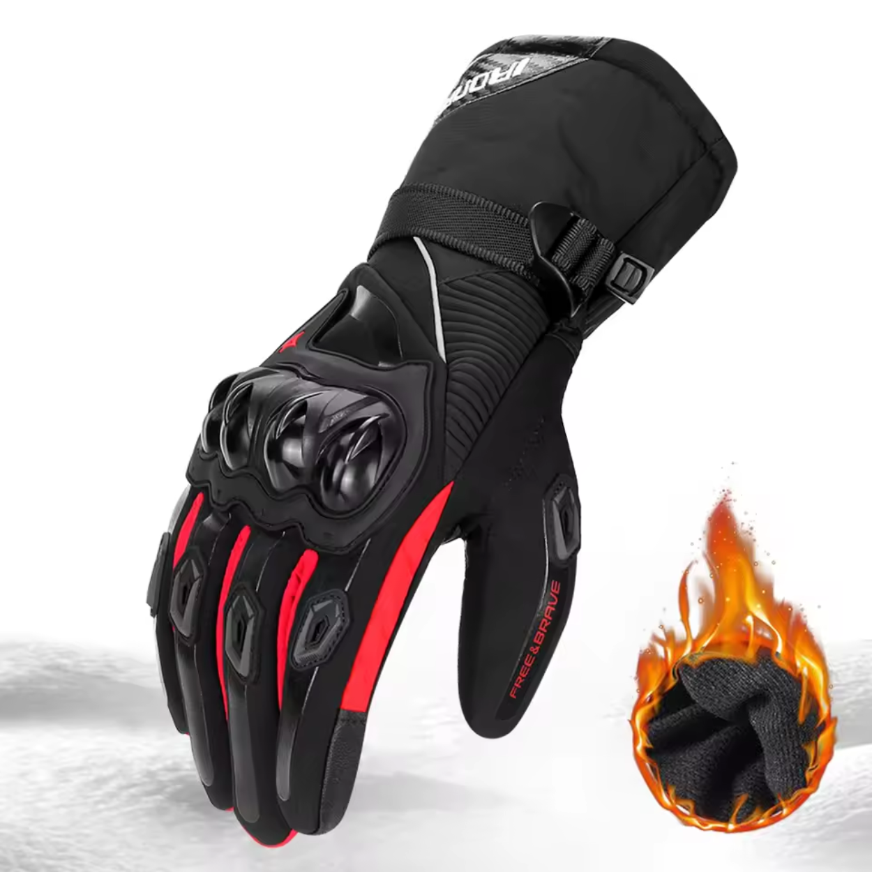 Gants Hiver Moto Chauds Tactiles & Imperméables
