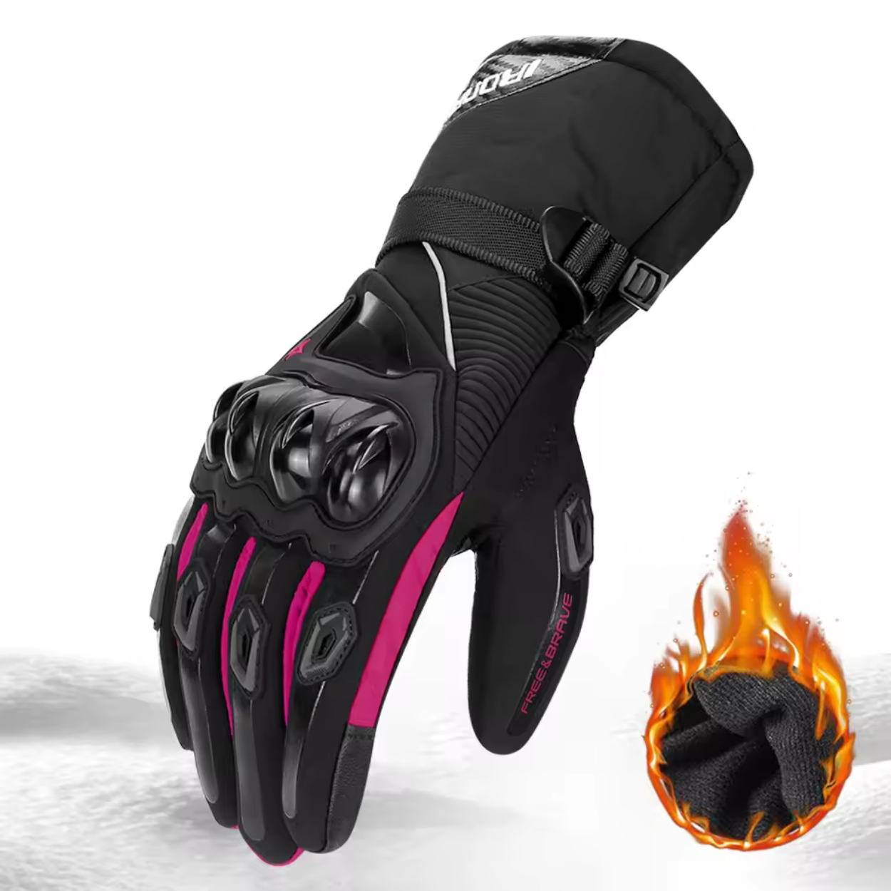 Gants Hiver Moto Chauds Tactiles & Imperméables