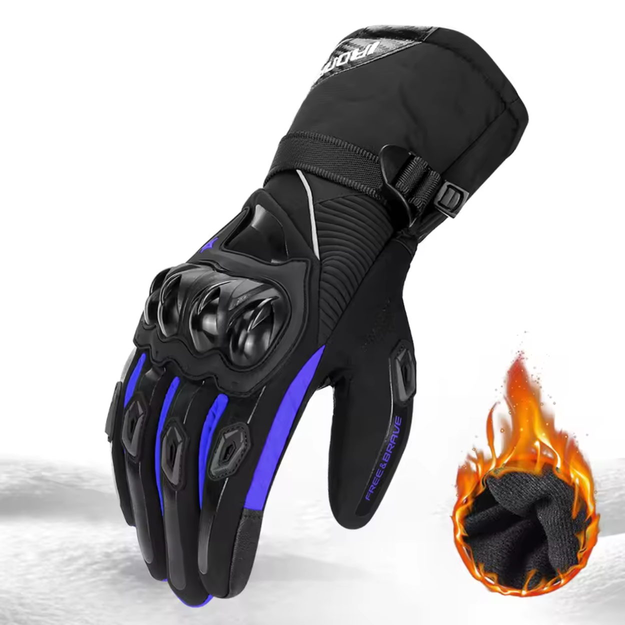 Gants Hiver Moto Chauds Tactiles & Imperméables