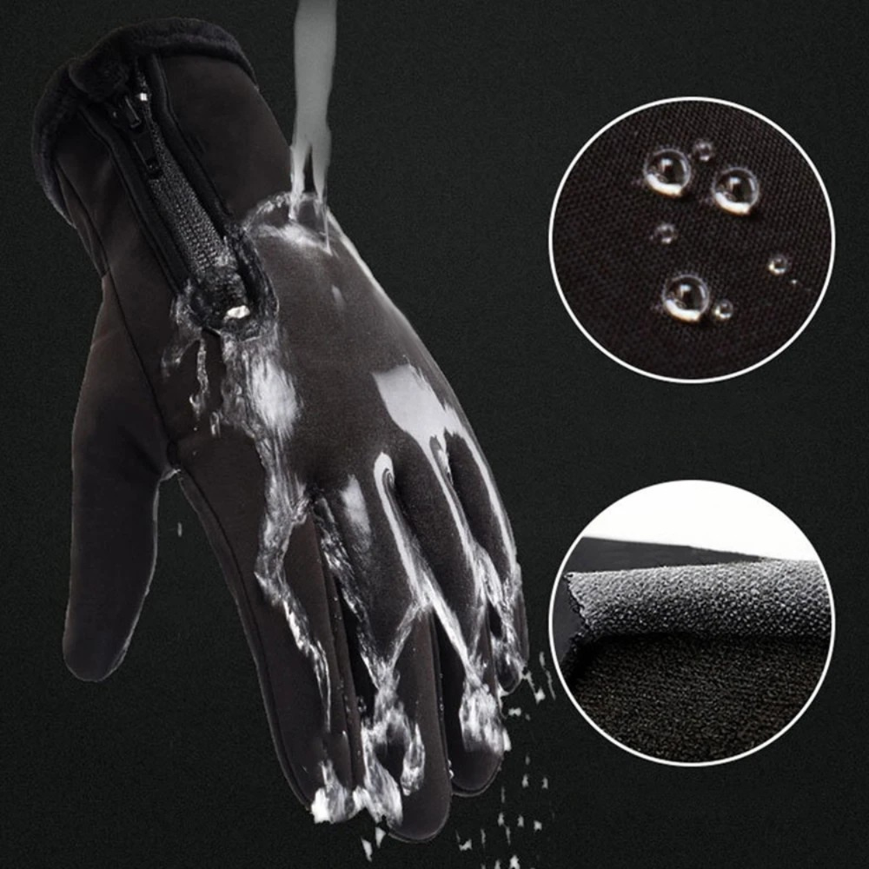Gants de moto Thermiques Imperméables