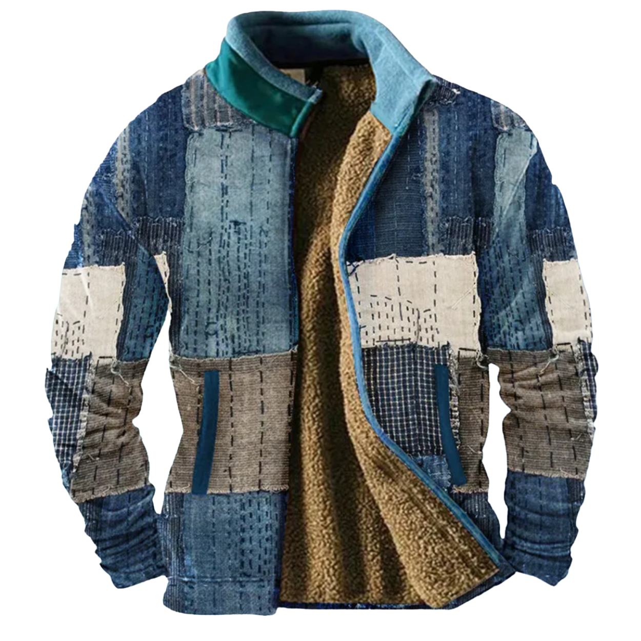 Gilet Cardigan Décontracté Imprimé 3D
