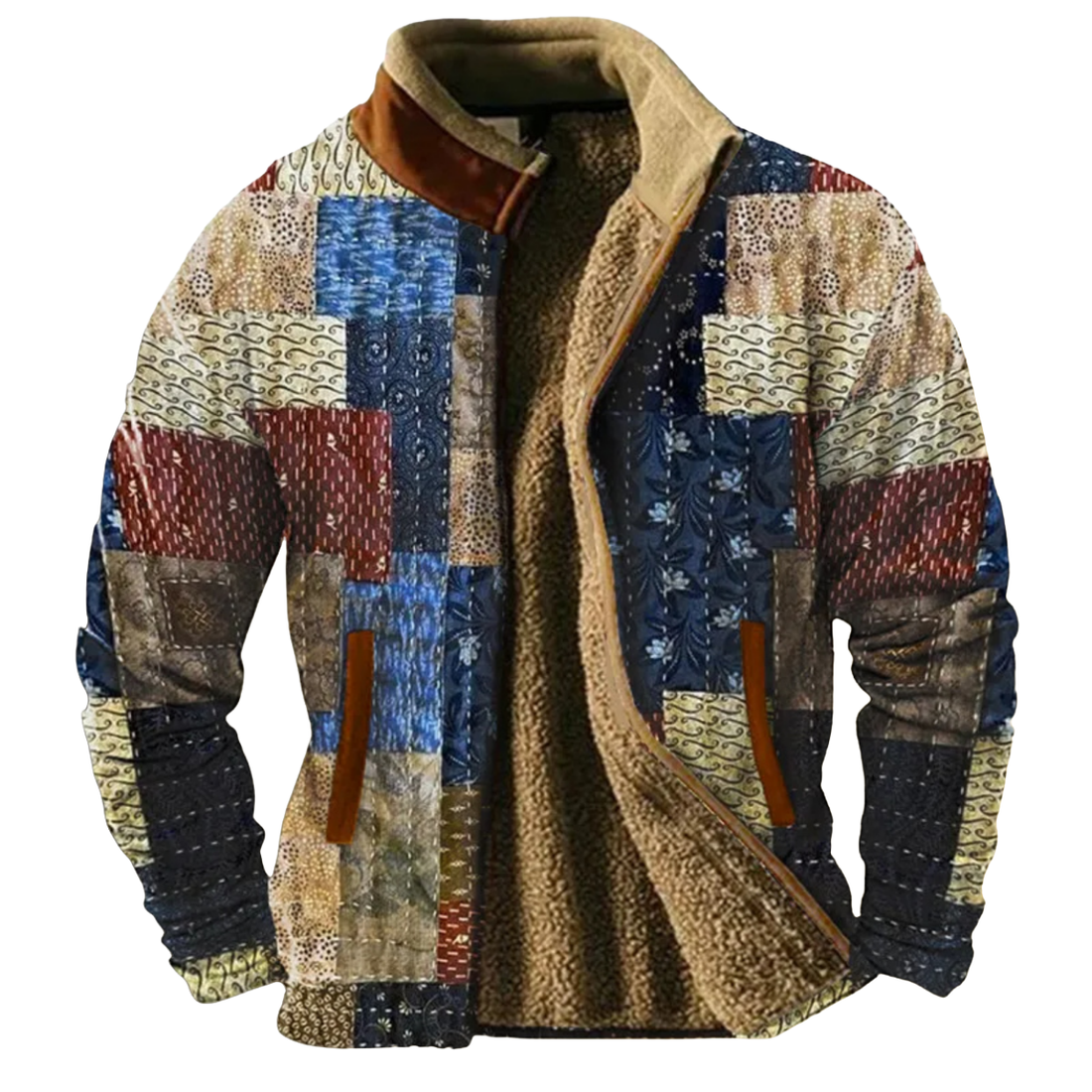 Gilet Cardigan Décontracté Imprimé 3D