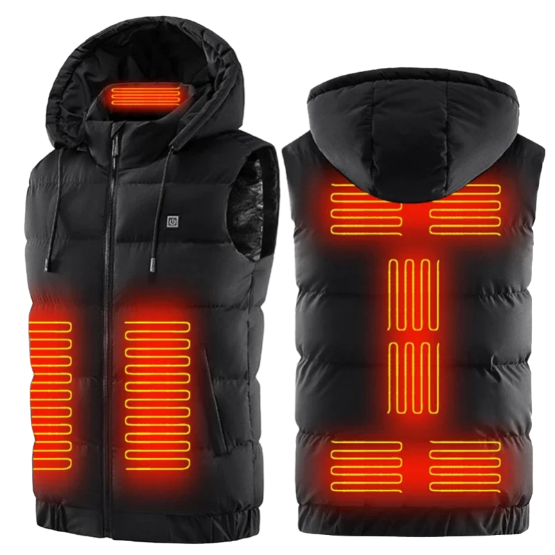 Gilet Chauffant Électrique Unisexe