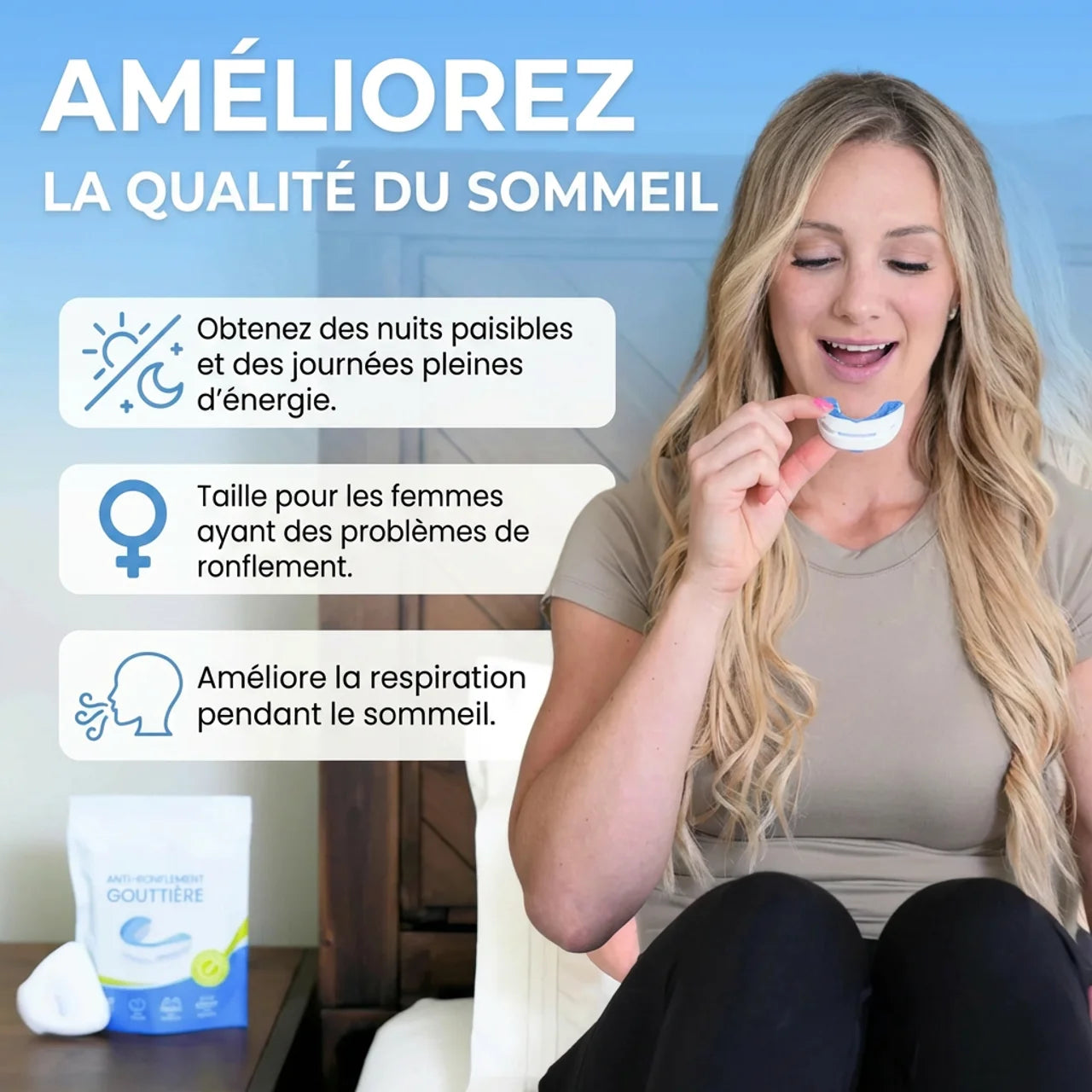 Gouttière Anti-Ronflement Ajustable