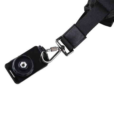 Harnais Double pour Appareils Photo DSLR Sangle Professionnelle Double Épaule