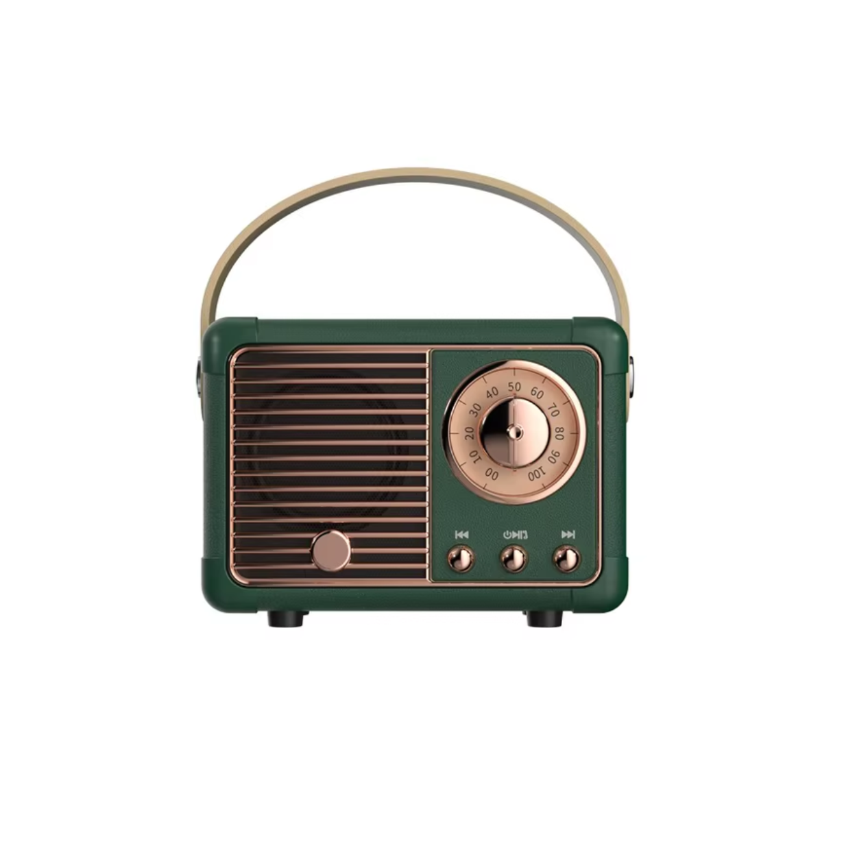 Haut Parleur Bluetooth Portable Rétro