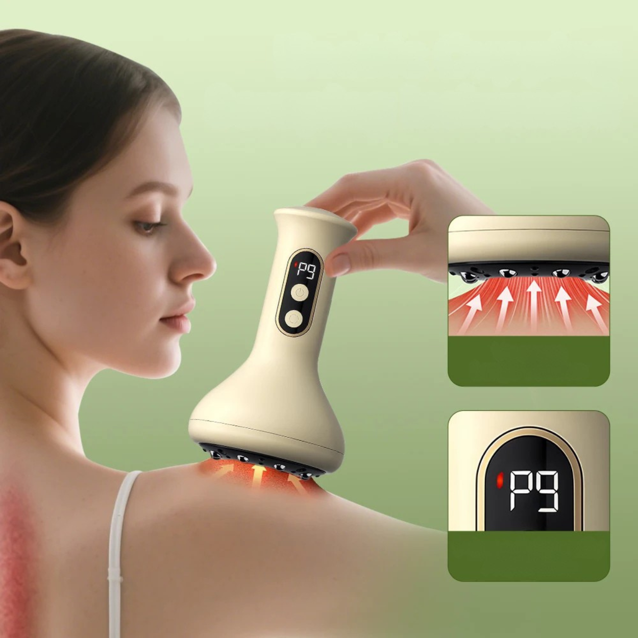 Ventouses Électriques Multifonctions 6 en 1 Gua Sha