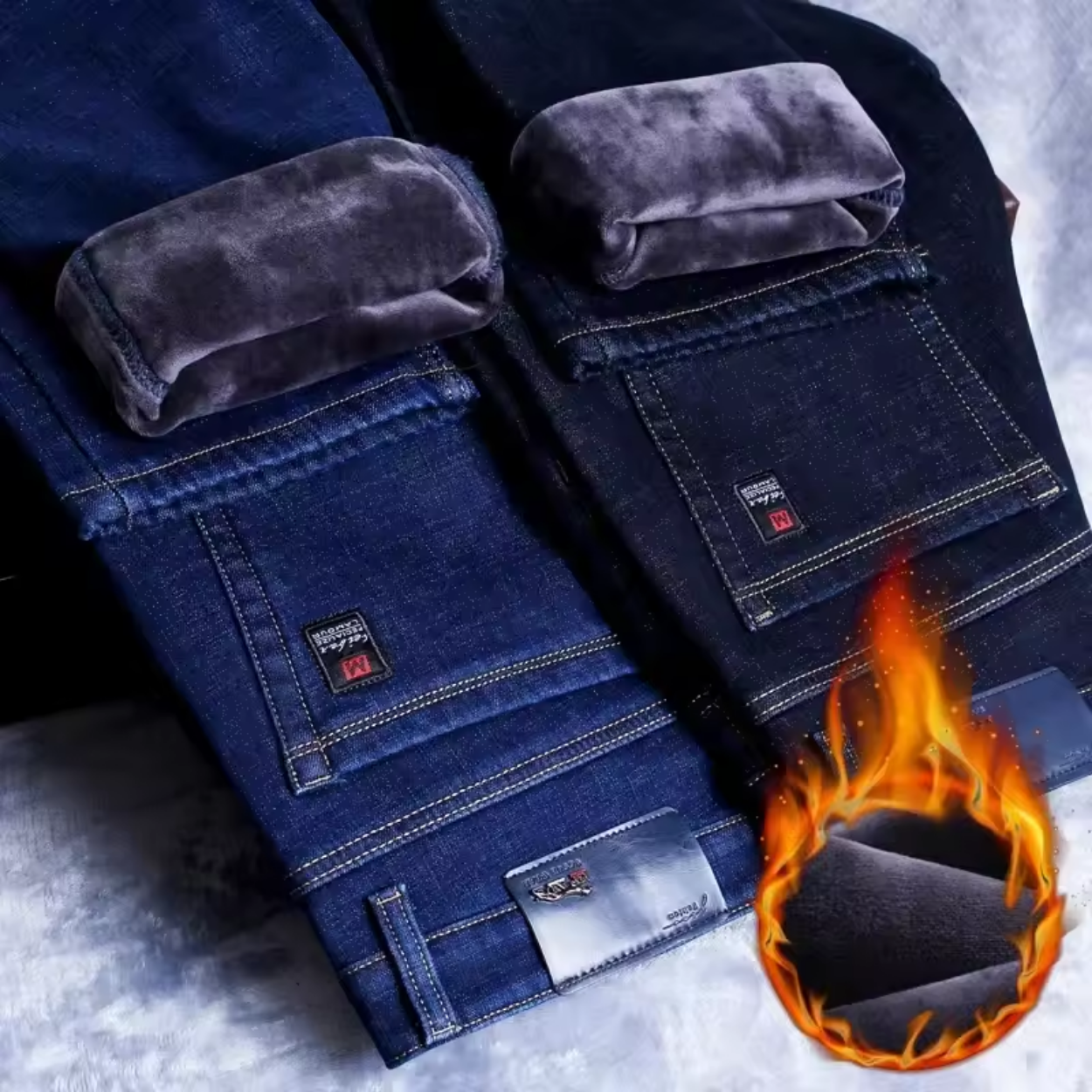 Jean Polaire Chaud Élégant Hiver
