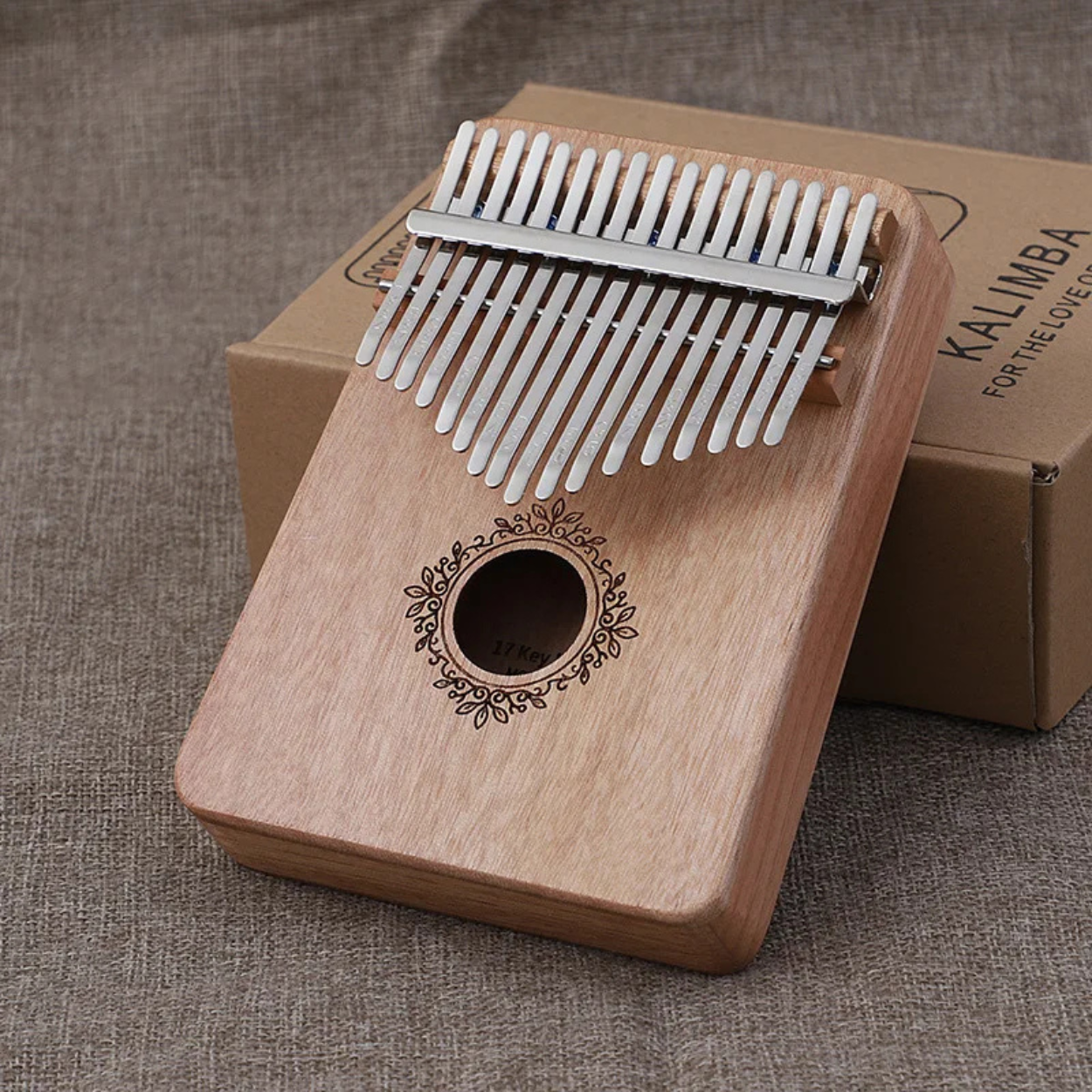 Kalimba en Bois Piano à Pouce 17/21 Touches
