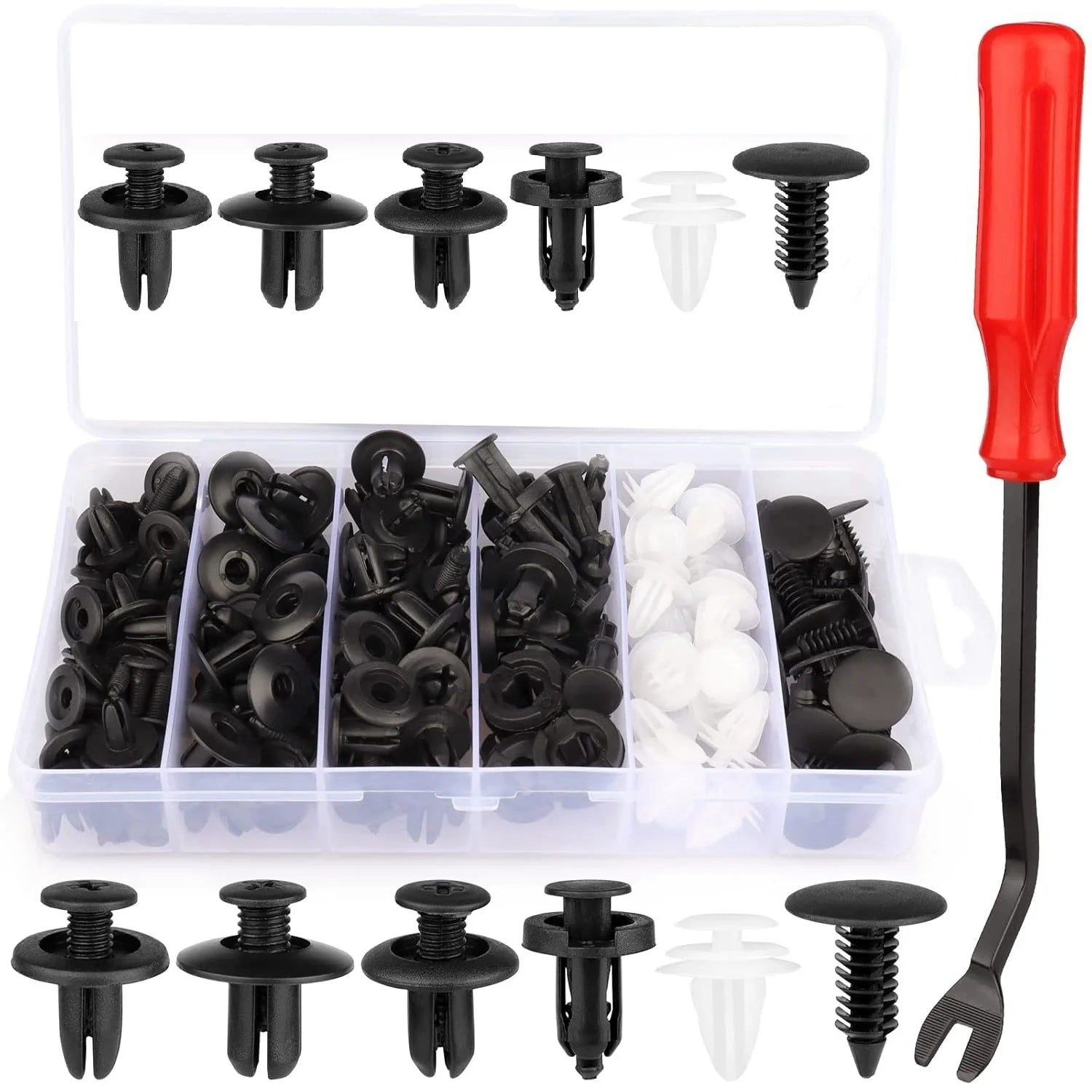 Kit Clips Fixation Auto Universel