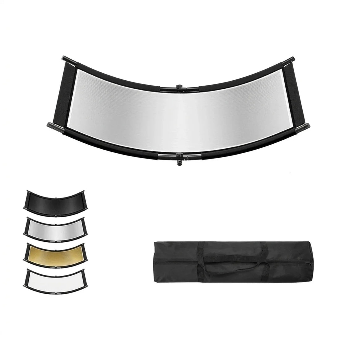 Réflecteur Photo en U 4-en-1 Pliable Kit d'Éclairage Studio Professionnel