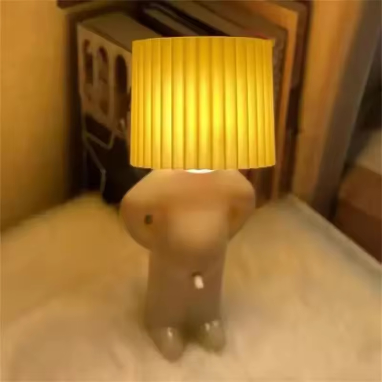 Lampe de Table Design en Forme de Personnage