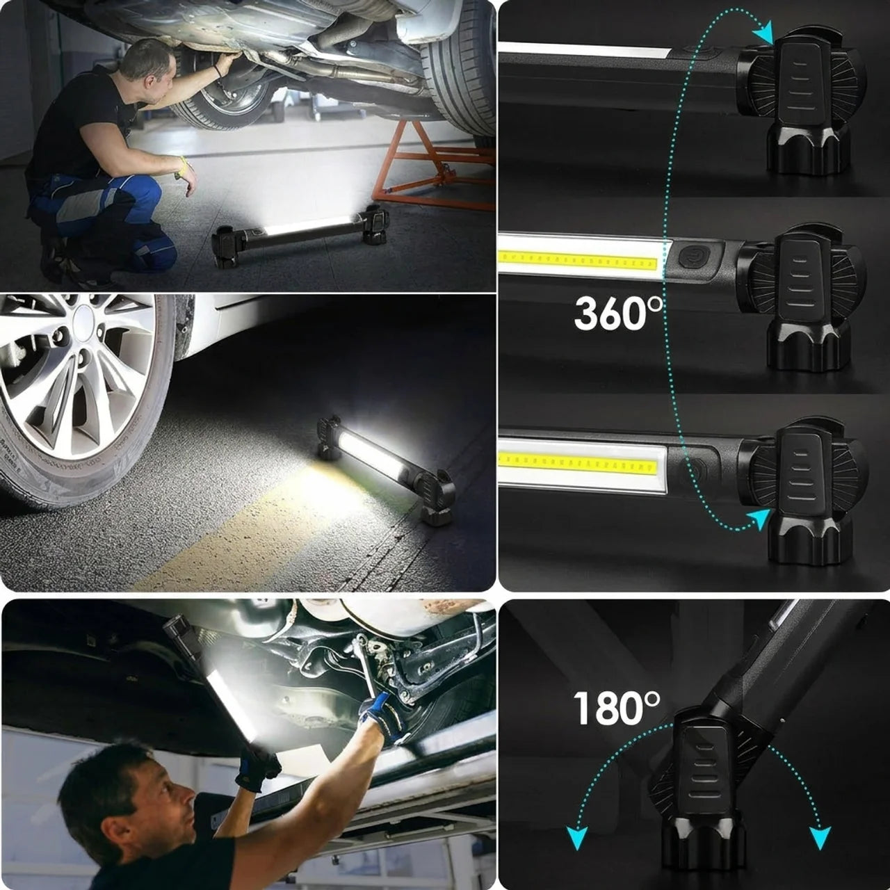 Lampe LED Magnétique Rechargeable