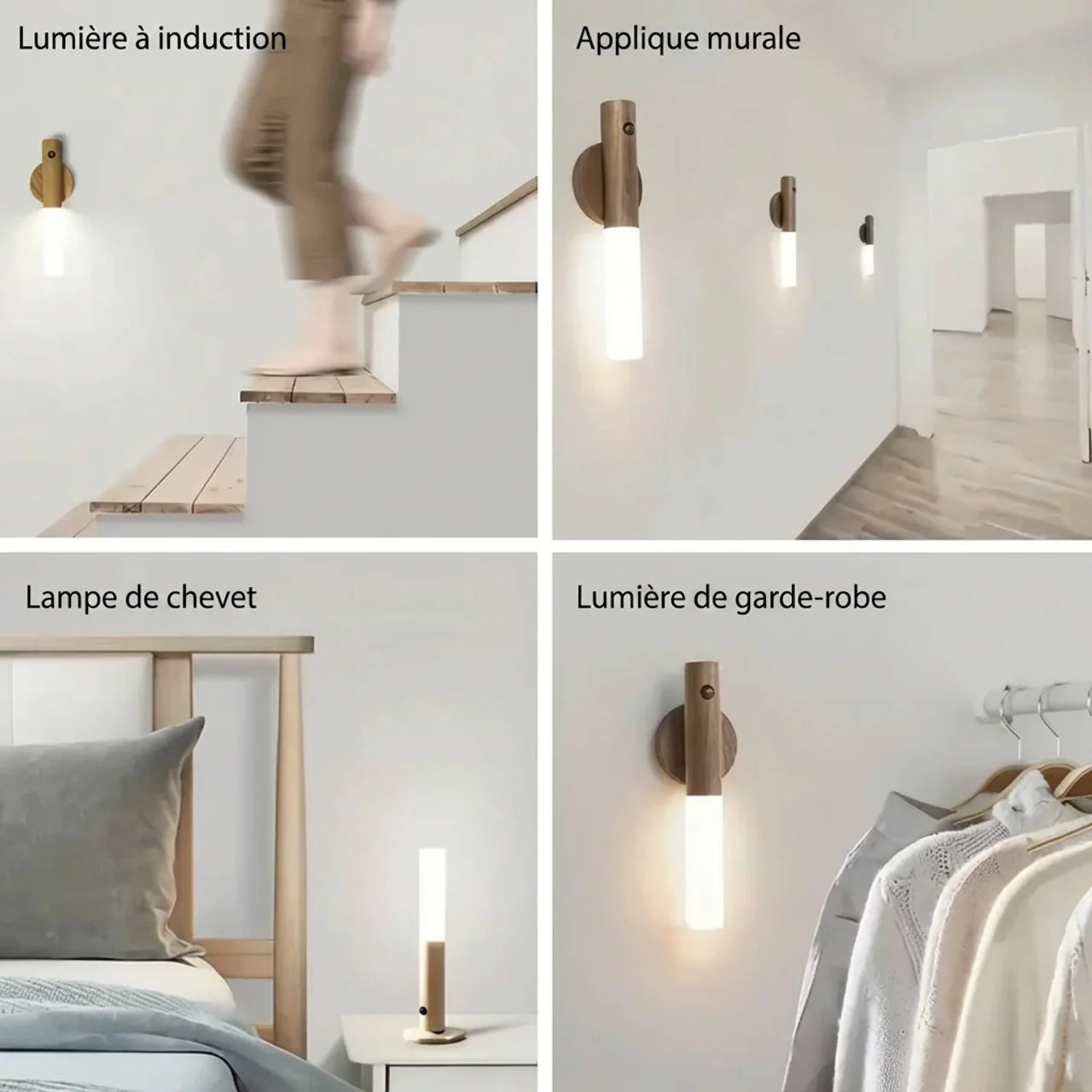 Lampe LED Détecteur Mouvement