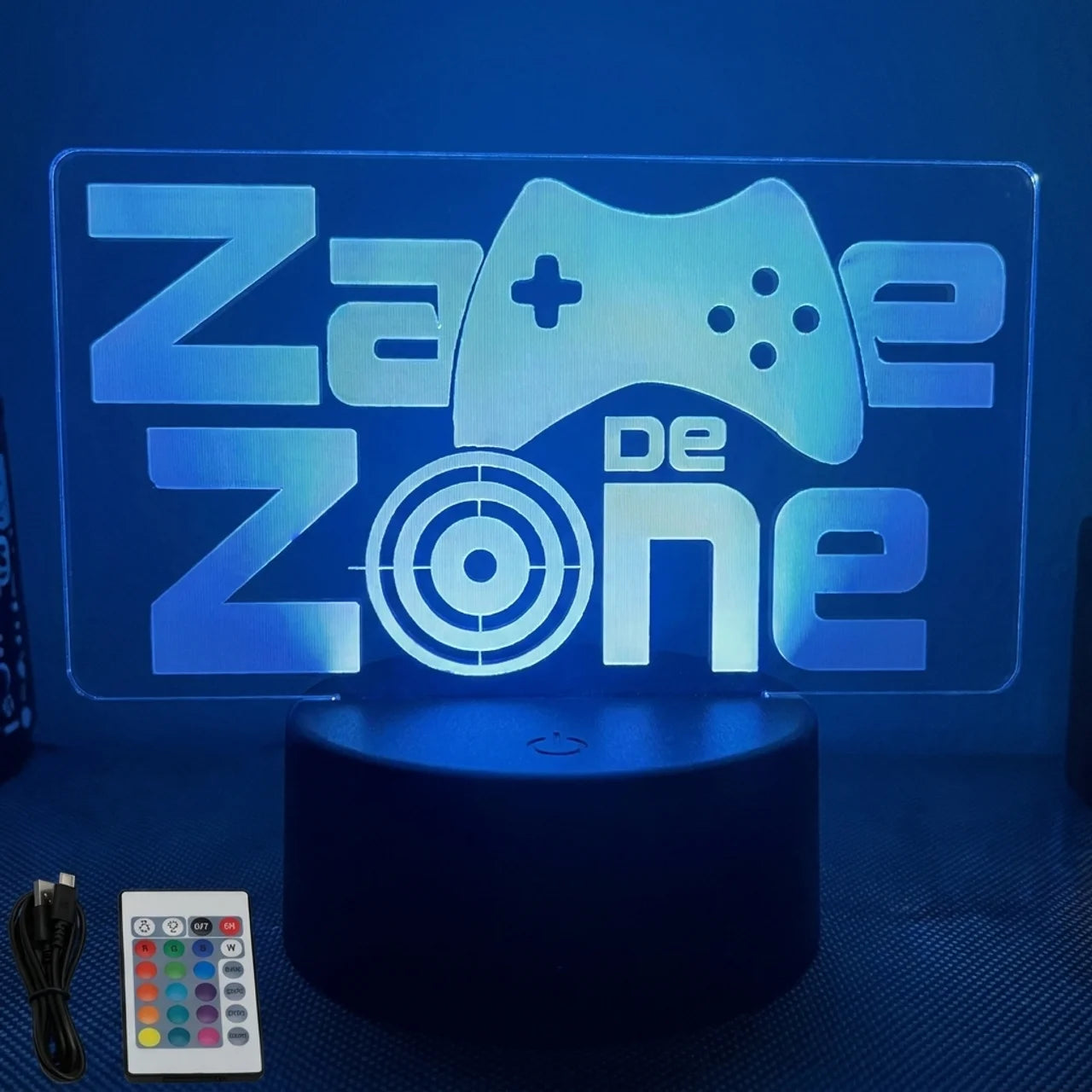 Lampe LED Gaming 3D