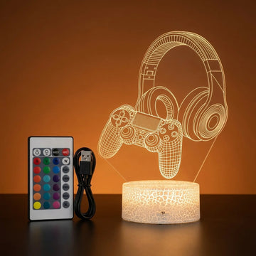 Lampe LED Gaming 3D