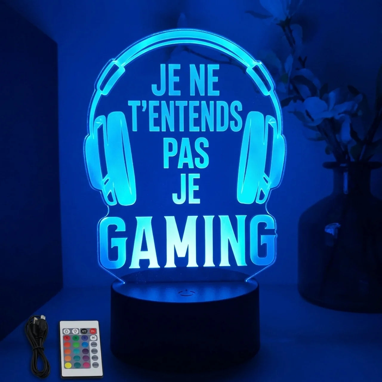 Lampe LED Gaming 3D