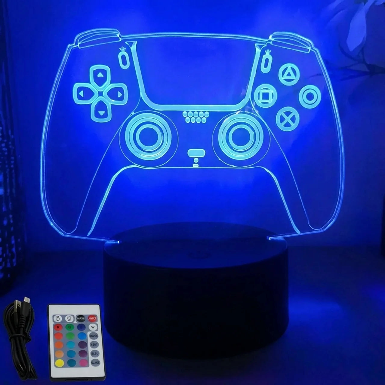Lampe LED Gaming 3D