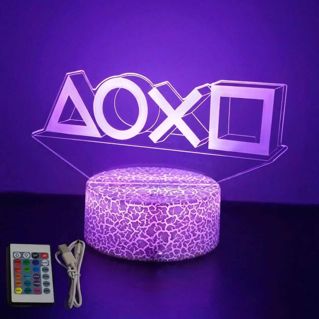 Lampe LED Gaming 3D