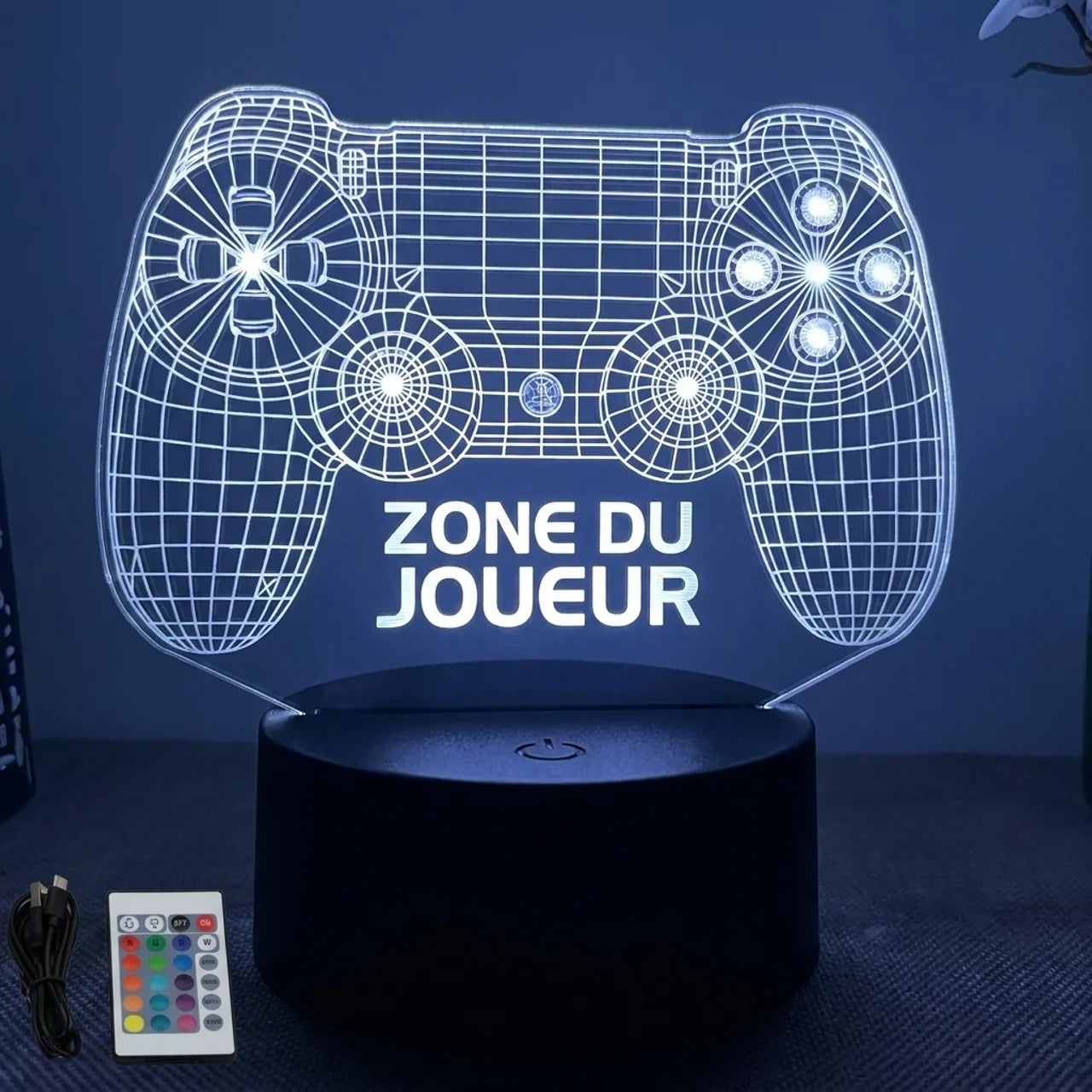 Lampe LED Gaming 3D