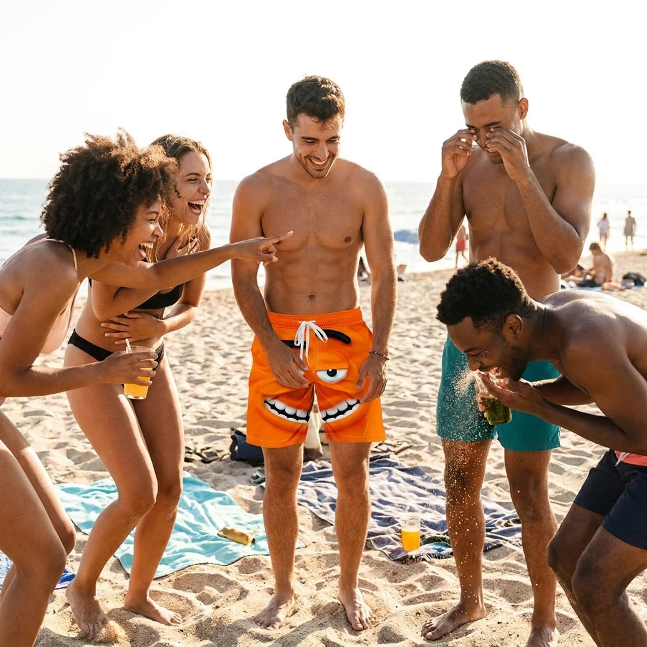 Maillot de Bain 3D Look Viral Plage