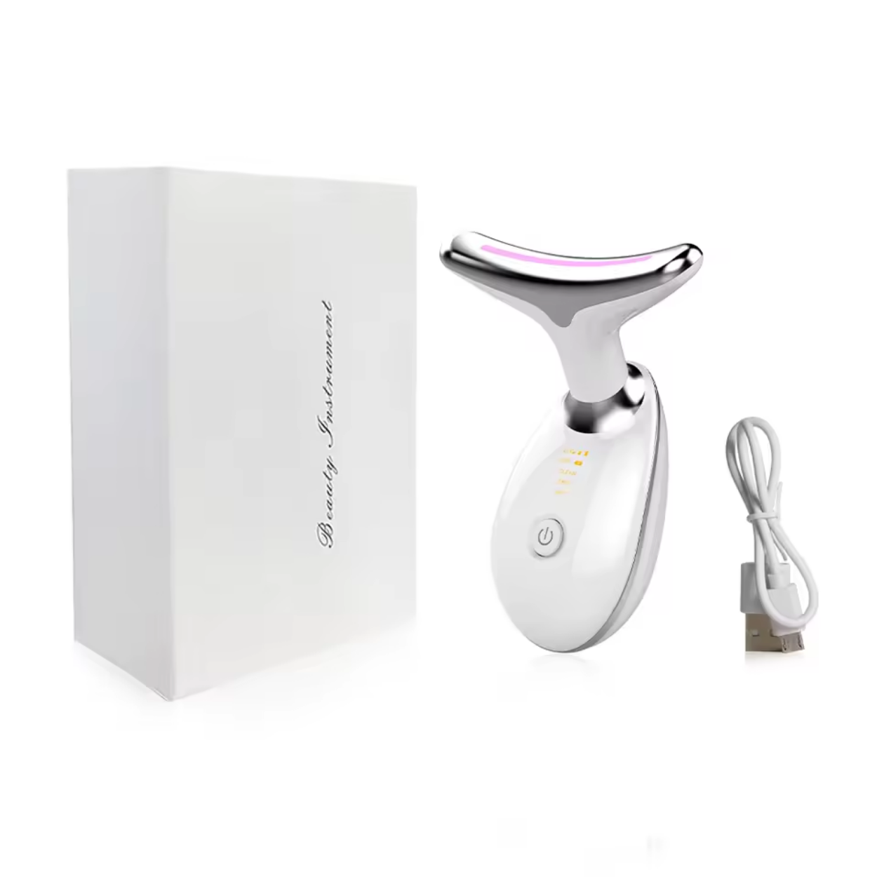 Masseur Facial et Cou EMS Soin Anti Âge