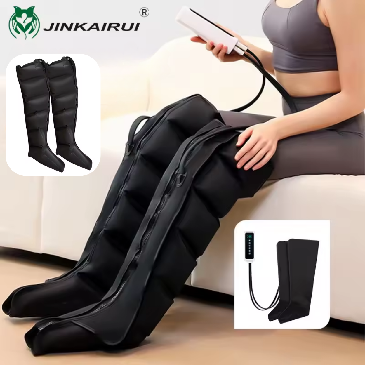 Masseur de Jambes à Compression d’Air