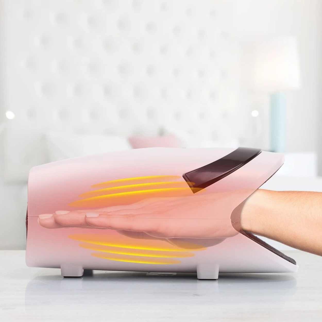 Masseur de Mains Chauffant à Compression Intelligente