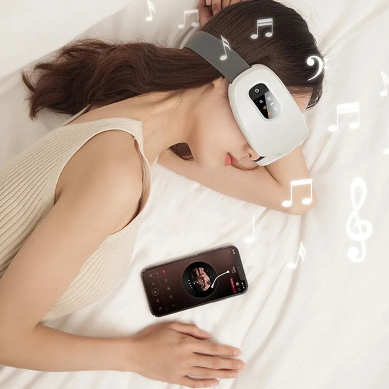 Masseur Oculaire Intelligent Bluetooth