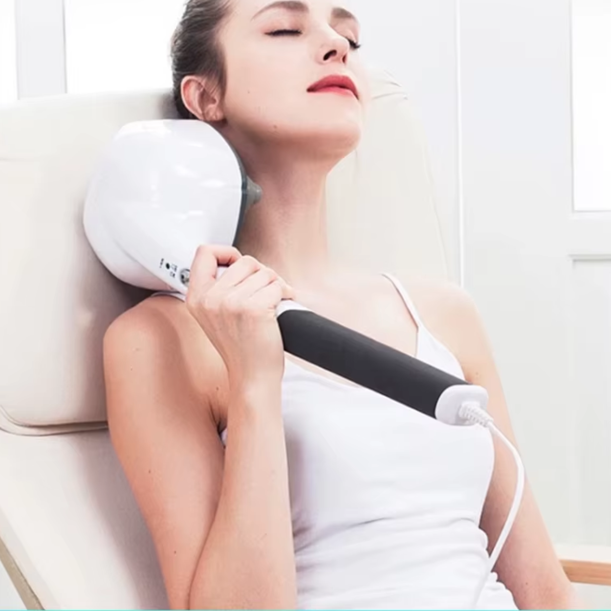 Masseur Électrique Portatif Vibration et Anions