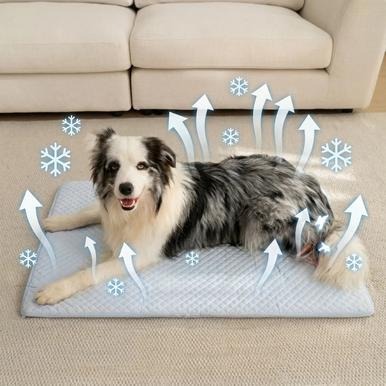 Matelas Rafraîchissant Premium pour Animaux