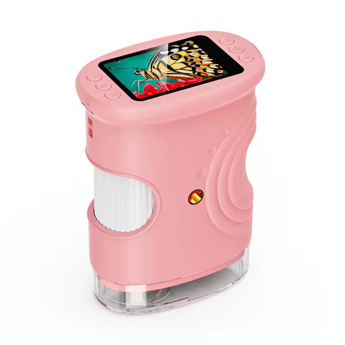 Microscope Numérique Enfants Zoom avec Écran HD IPS