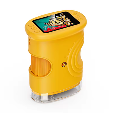 Microscope Numérique Enfants Zoom avec Écran HD IPS